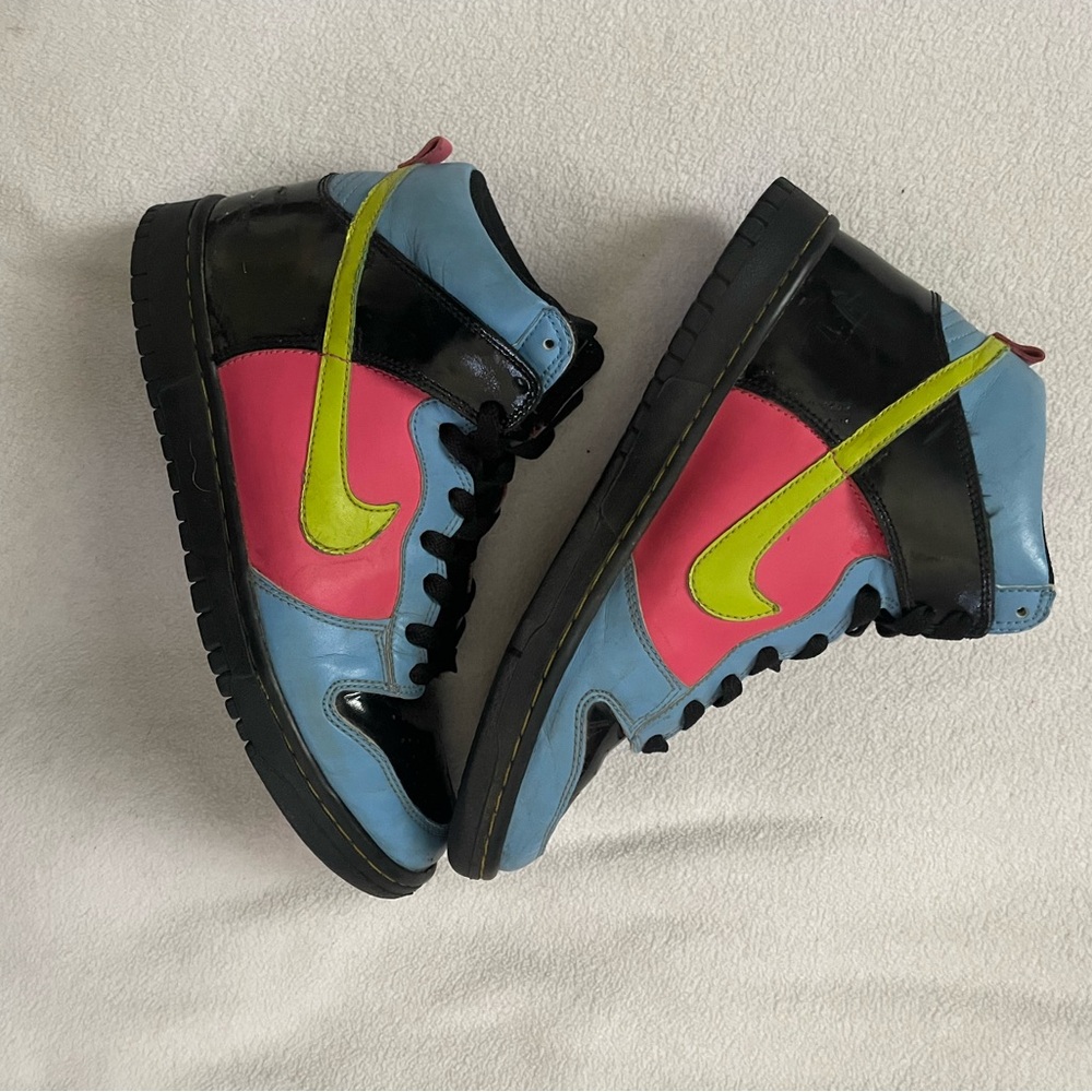 Nike Dunk Blk/BrtCact/UnivBlu/Flmngo
